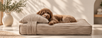max & marie ® – Premium Hundebett CORD LOUNGE