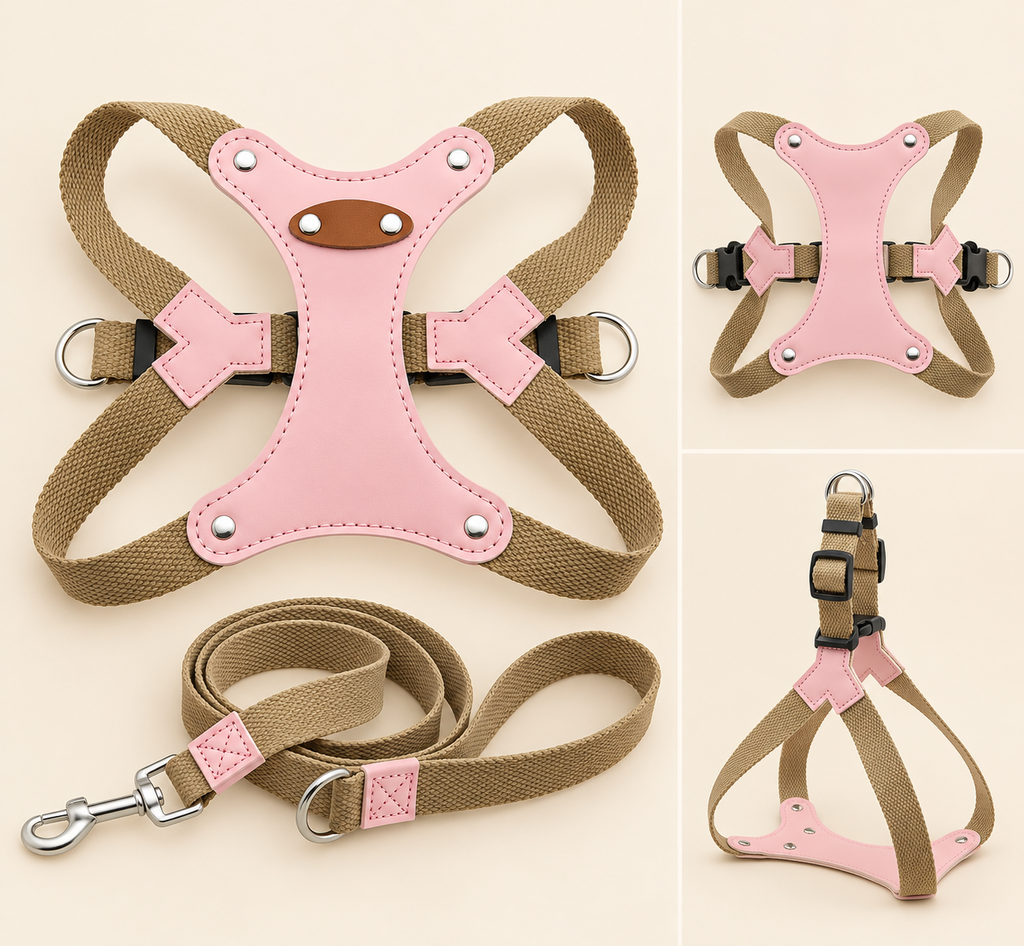 max & marie ® Hundegeschirr & Leinen-Set PAW & GO
