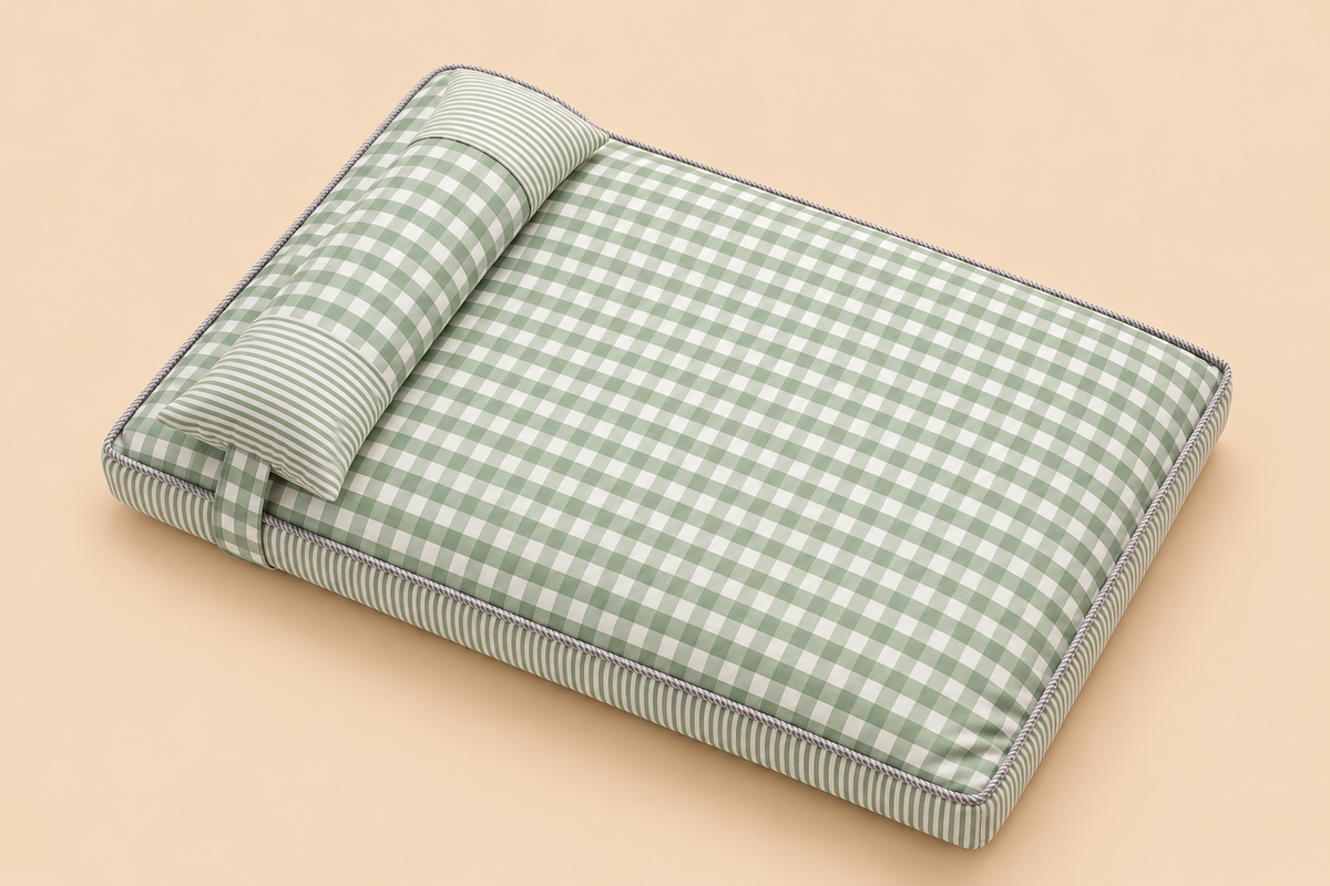 max & marie® Komfortables Hundebett mit Kissen